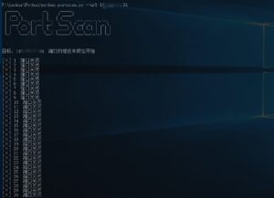python 端口在线扫描-XSS博客