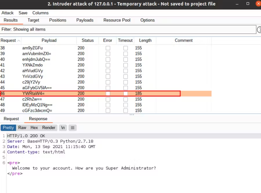 在 Burpsuite 上模糊测试 WebSocket 消息