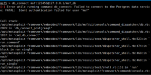 msf（Metasploit）数据库连接失败的问题-XSS博客