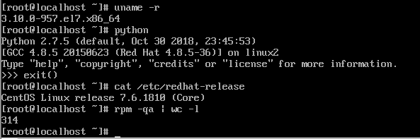 CentOS7修复python