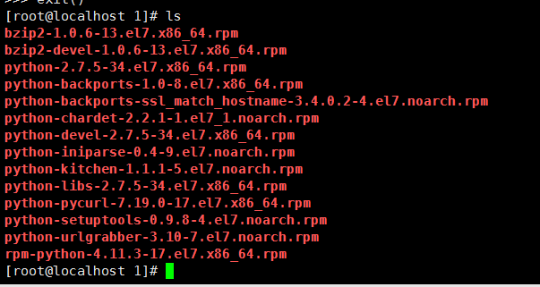 CentOS7修复python