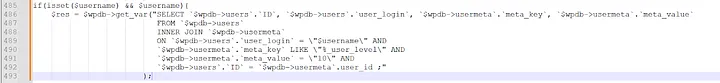 利用 WP Fastest Cache 中的 SQL 注入 (CVE-2023–6063)