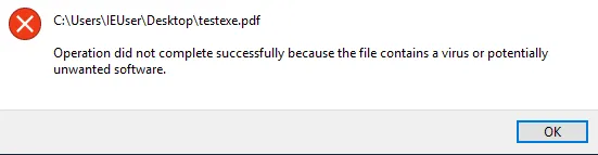 在普通 PDF 或 EXE 中嵌入恶意可执行文件