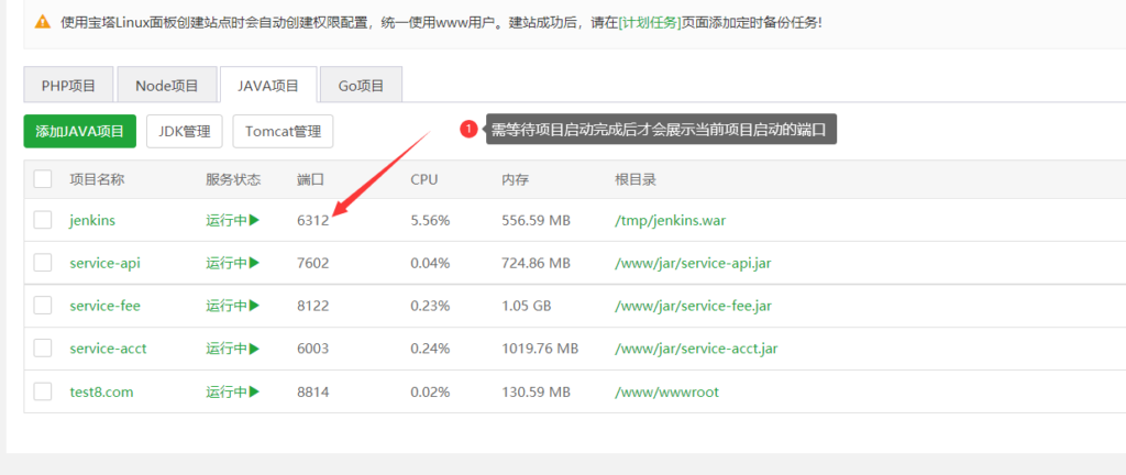 图片[4]-宝塔 新版Java 项目部署教程