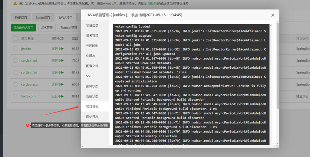 图片[32]-宝塔 新版Java 项目部署教程