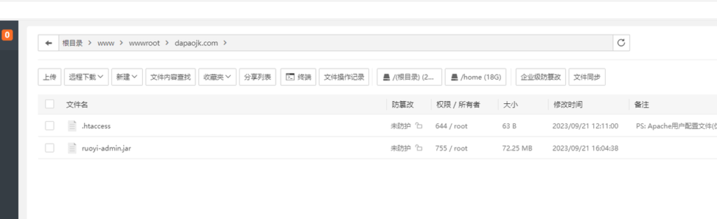 图片[3]-依靠堡塔面板，飞速部署Java项目