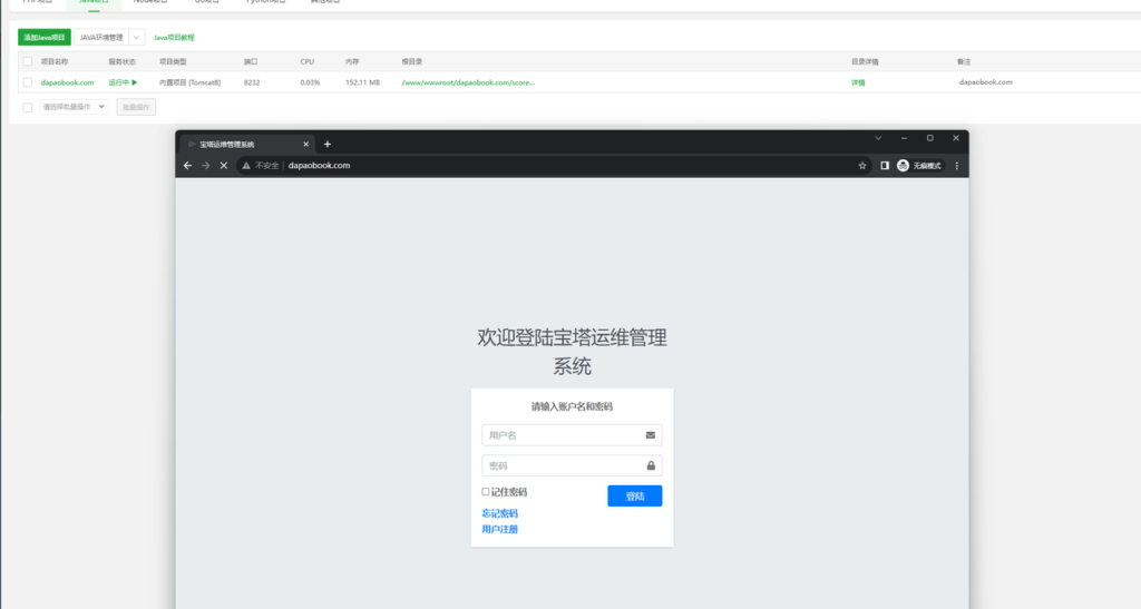 图片[7]-依靠堡塔面板，飞速部署Java项目