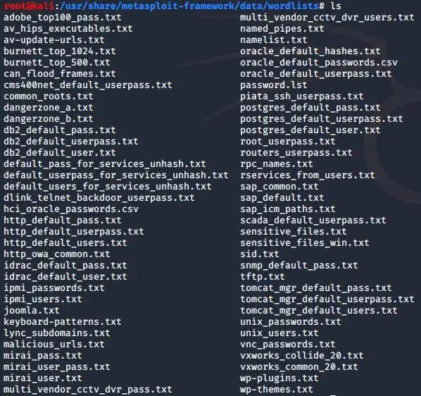 图片[3]-Metasploit -- 目录详解及常用命令