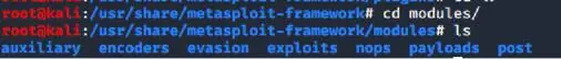 图片[14]-Metasploit -- 目录详解及常用命令