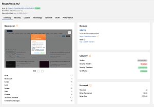 Cloudflare Radar Scan 网站框架技术在线检测工具-XSS博客